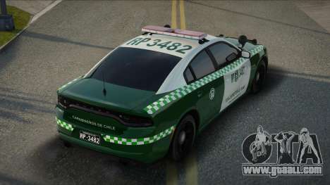 Dodge Charger De Carabineros De Chile for GTA San Andreas