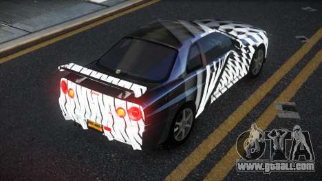 Nissan Skyline R34 Calosca S3 for GTA 4