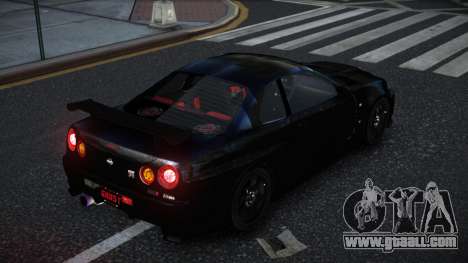 Nissan Skyline R34 Pobyi for GTA 4