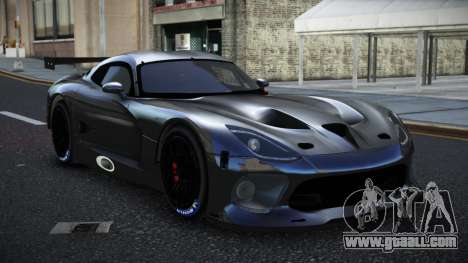 Dodge Viper Patiqe for GTA 4