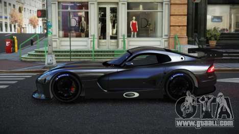 Dodge Viper Patiqe for GTA 4