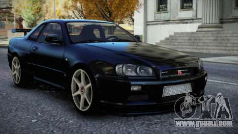 Nissan Skyline R34 Tuji for GTA 4