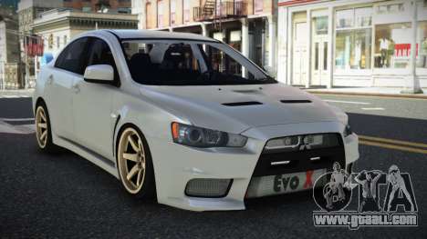 Mitsubishi Lancer Evolution X Nihtesuva for GTA 4