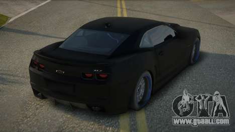 Chevrolet Camaro ZL1 Black 12th for GTA San Andreas