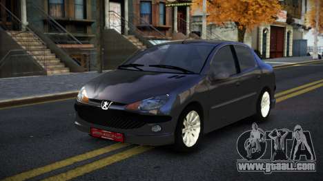 Peugeot 206 Lomkayiqa for GTA 4