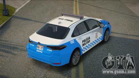 Toyota Corolla 2021 PMERJ 2025 for GTA San Andreas