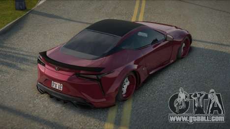 Lexus LC 500 LB for GTA San Andreas