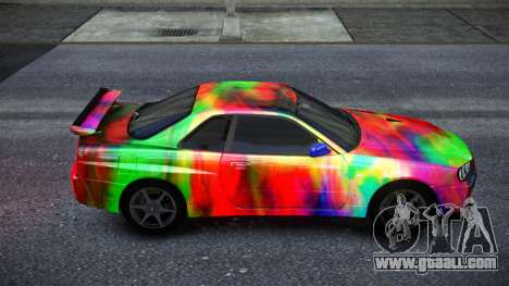 Nissan Skyline R34 Owyna S14 for GTA 4