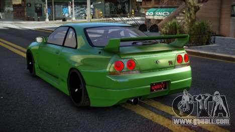 Nissan Skyline R33 Letyxis for GTA 4