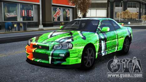 Nissan Skyline R34 Owyna S1 for GTA 4