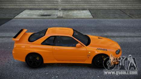 Nissan Skyline R34 Getasonor for GTA 4