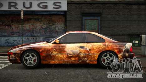 BMW 850CSi Saberon S5 for GTA 4