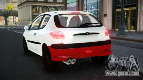 Peugeot 206 Taydajo for GTA 4