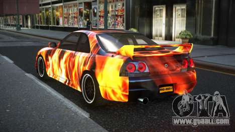 Nissan Skyline R33 Risic S12 for GTA 4