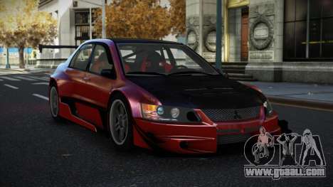Mitsubishi Lancer Evolution IX Ninbeb for GTA 4
