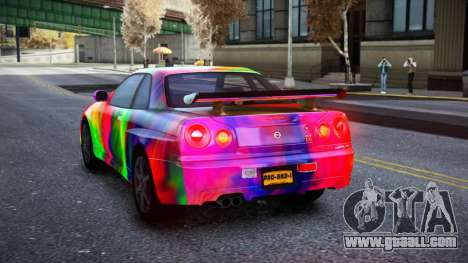 Nissan Skyline R34 Owyna S14 for GTA 4