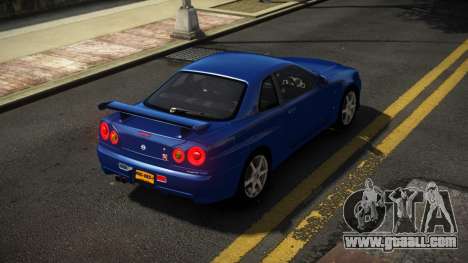 Nissan Skyline R34 Nehgan for GTA 4