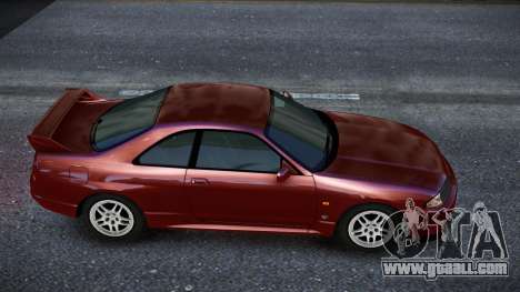 Nissan Skyline R33 Toqhaca for GTA 4