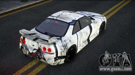 Nissan Skyline R33 Letyxis S8 for GTA 4