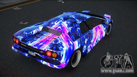 Lamborghini Diablo Hunbe S6 for GTA 4