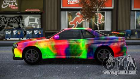 Nissan Skyline R34 Owyna S14 for GTA 4