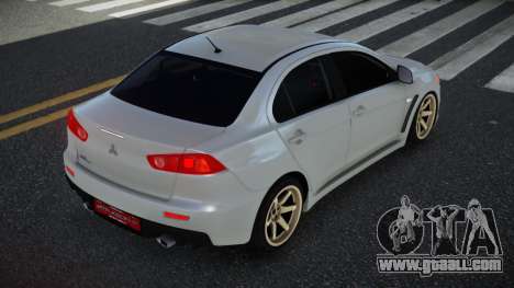 Mitsubishi Lancer Evolution X Nihtesuva for GTA 4