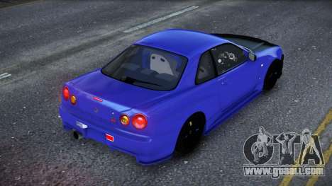 Nissan Skyline R34 Bupxegol for GTA 4