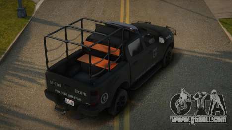 Ford Ranger 2017 BOPE RJ V2 for GTA San Andreas