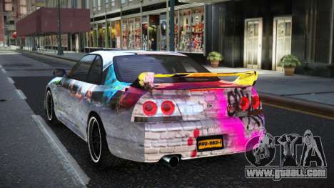 Nissan Skyline R33 Risic S14 for GTA 4
