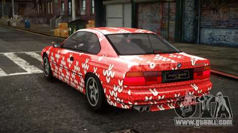 BMW 850CSi Saberon S4 for GTA 4