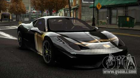 Ferrari 458 Ashber S10 for GTA 4