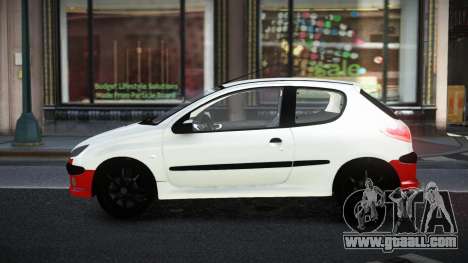 Peugeot 206 Taydajo for GTA 4