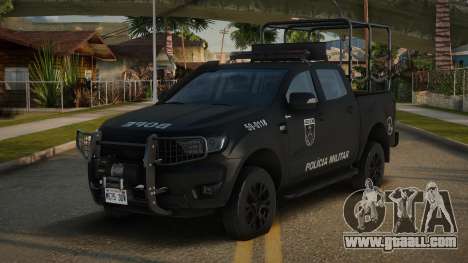 Ford Ranger 2017 BOPE RJ V2 for GTA San Andreas