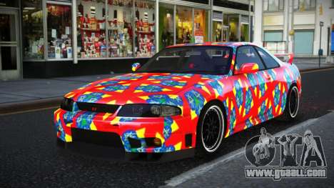 Nissan Skyline R33 Risic S1 for GTA 4