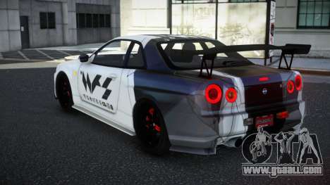 Nissan Skyline R34 Qoyawaqi for GTA 4
