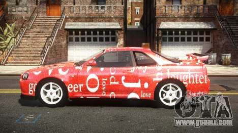 Nissan Skyline R34 Nehgan S13 for GTA 4