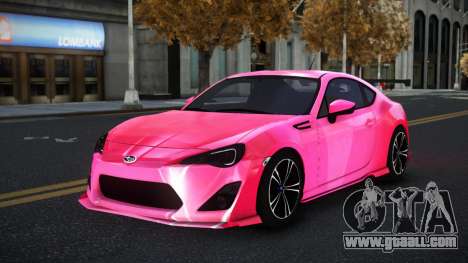 Subaru BRZ Nigel S8 for GTA 4