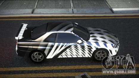 Nissan Skyline R34 Calosca S3 for GTA 4