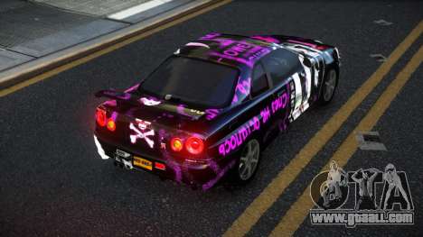 Nissan Skyline R34 Calosca S13 for GTA 4