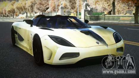 Koenigsegg Agera Jesca S5 for GTA 4