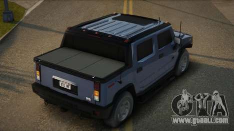 Hummer H2 Sut 2006 Cristales Negros for GTA San Andreas
