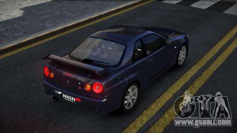 Nissan Skyline R34 Zaeji for GTA 4