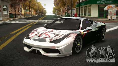 Ferrari 458 Ashber S8 for GTA 4