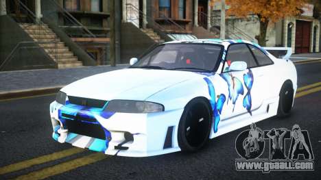 Nissan Skyline R33 Letyxis S2 for GTA 4