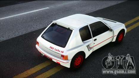 Peugeot 205 Jisafuvoc for GTA 4