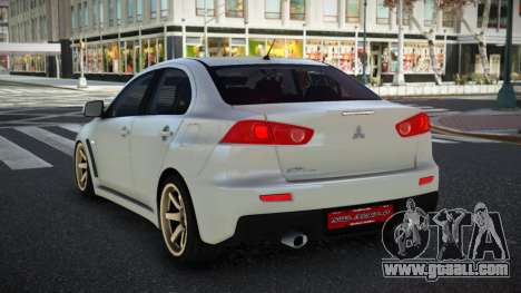 Mitsubishi Lancer Evolution X Nihtesuva for GTA 4