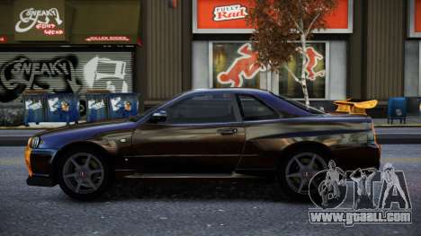 Nissan Skyline R34 Owyna S7 for GTA 4