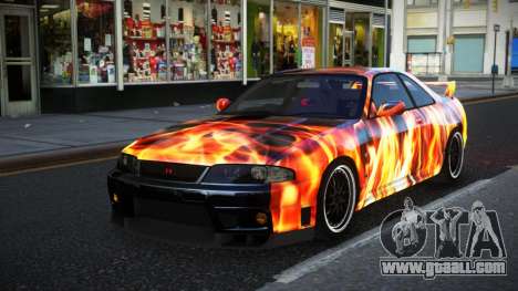 Nissan Skyline R33 Risic S12 for GTA 4