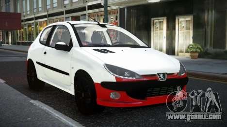 Peugeot 206 Taydajo for GTA 4