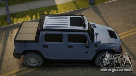 Hummer H2 Sut 2006 Cristales Negros for GTA San Andreas